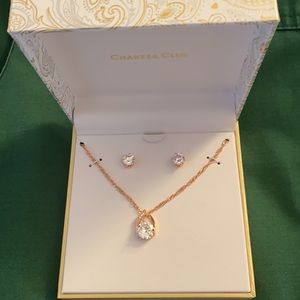 New Pendant and earrings set!